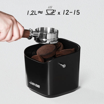 MHW-3BOMBER Square Coffee Grounds Knock Box