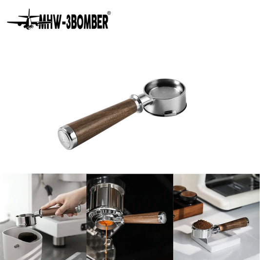 MHW-3BOMBER 51/54/58mm Bottomless Portafilter for Delonghi/Barsetto/Berivlle/Lamarzocco/Welhome