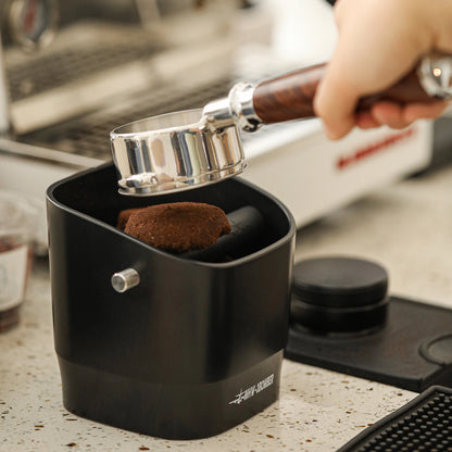 MHW-3BOMBER Square Coffee Grounds Knock Box