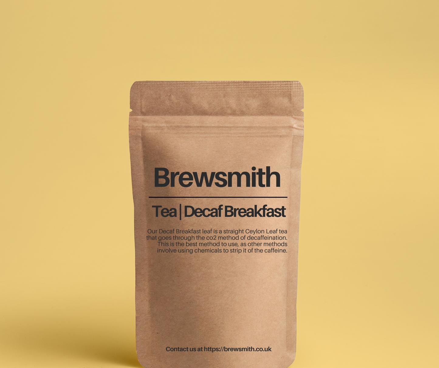 Brewsmith Tea | Decaf Breakfast